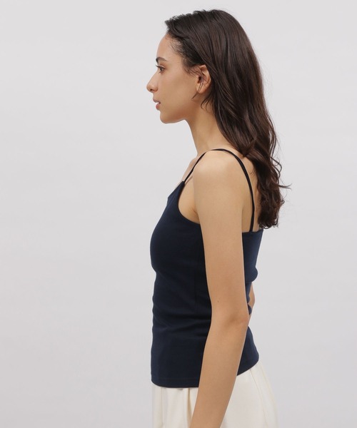 LAKOLE（ラコレ）の「Wストラップカップキャミ / 106662（キャミソール・レディース・ネイビー/ライトベージュ/ブラック/オフホワイト・SMALL/MEDIUM）」の16枚目の写真