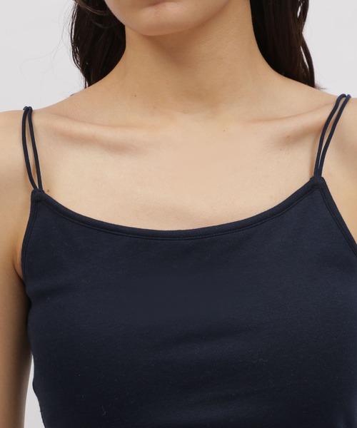 LAKOLE（ラコレ）の「Wストラップカップキャミ / 106662（キャミソール・レディース・ネイビー/ライトベージュ/ブラック/オフホワイト・SMALL/MEDIUM）」の19枚目の写真