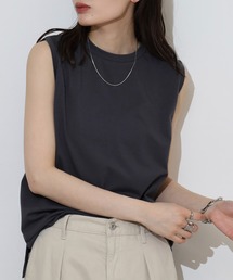 A.N.L コットンストレッチタンクトップ