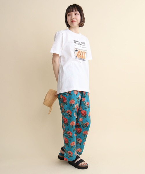 I am I in fact...(アイアムアイインファクト)の「THANK YOU RESTAURANT Tシャツ(Tシャツ/カットソー・レディース・ホワイト・FREE)」の19枚目の写真