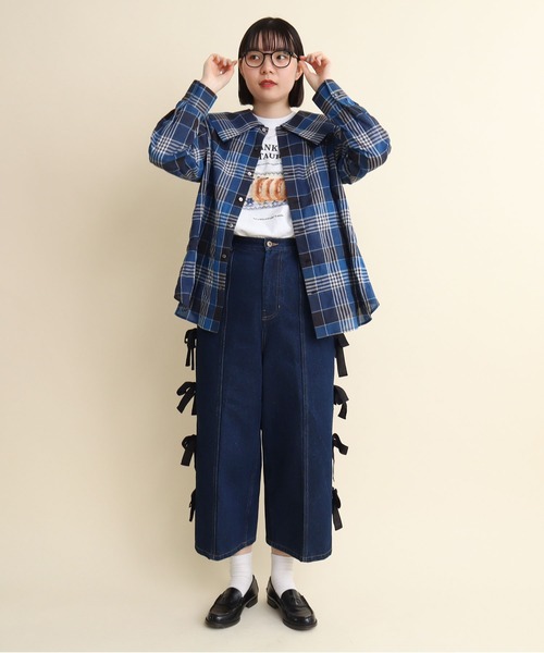 I am I in fact...(アイアムアイインファクト)の「THANK YOU RESTAURANT Tシャツ(Tシャツ/カットソー・レディース・ホワイト・FREE)」の22枚目の写真