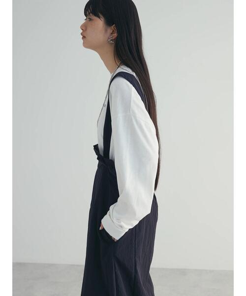 armonia（アルモニーア）の「a.サスペンダー付きスカート（スカート・レディース・カーキ/ブラック/アイボリー・FREE）」の13枚目の写真