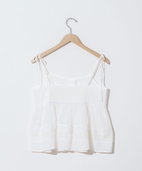 flower（フラワー）の「エデンレースビスチェ（キャミソール・レディース・ブラック/ホワイト・FREE）」の10枚目の写真