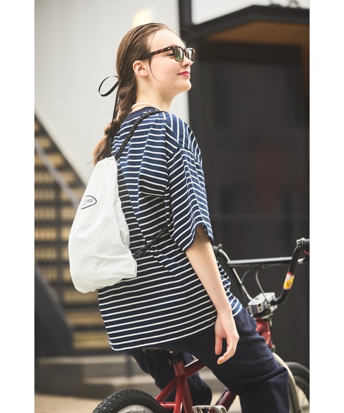 PARROTT CANVAS(パロットキャンバス)の「WAPPEN NAP SACK(バックパック/リュック・レディース・ホワイト/グリーン/ネイビー/ブラック・ONE SIZE)」の5枚目の写真