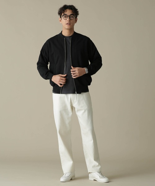 NANO universe(ナノユニバース)の「「NJ/CLUB」HOMESTOCK ガーメントダイコットンヘンプTシャツ(Tシャツ/カットソー・メンズ・ダークオレンジ/スミクロ/ベージュ/ホワイト・M/L)」の12枚目の写真