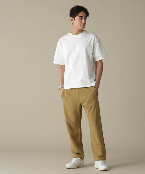 NANO universe(ナノユニバース)の「「NJ/CLUB」HOMESTOCK ガーメントダイコットンヘンプTシャツ(Tシャツ/カットソー・メンズ・ダークオレンジ/スミクロ/ベージュ/ホワイト・M/L)」の21枚目の写真