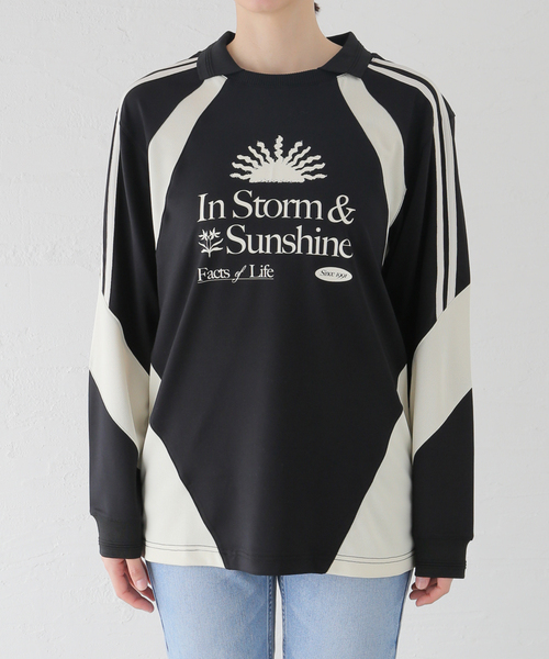 シャツ KIJUN Sunshine Football T-Shirt UNISEX KIJUN/キジュン】 Sunshine Football T-Shirt UNISEX（Tシャツ