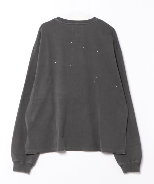 SOMEIT(サミット)の「SOMEIT/サミット/S.O.C.A VINTAGE LS TEE(Tシャツ/カットソー・メンズ・ホワイト/グレー・L/XL/M)」の7枚目の写真