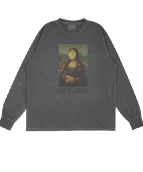 SOMEIT(サミット)の「SOMEIT/サミット/S.O.C.A VINTAGE LS TEE(Tシャツ/カットソー・メンズ・ホワイト/グレー・L/XL/M)」の2枚目の写真