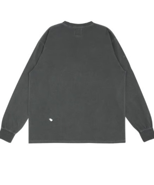 SOMEIT(サミット)の「SOMEIT/サミット/S.O.C.A VINTAGE LS TEE(Tシャツ/カットソー・メンズ・ホワイト/グレー・L/XL/M)」の6枚目の写真