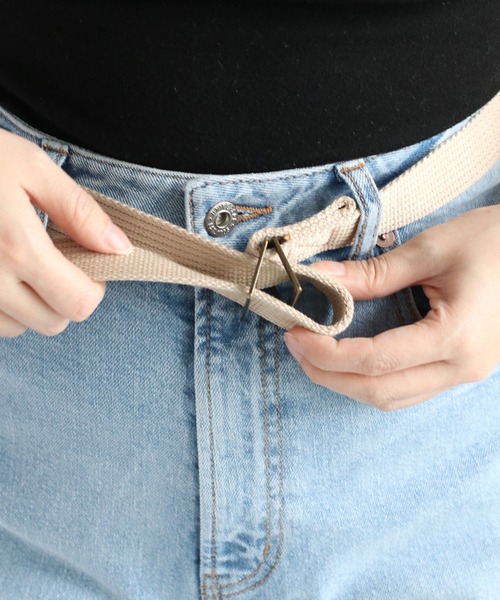 cepo(セポ)の「ベルト付きデニムクラッシュストレート<セットアップ可能>(デニムパンツ・レディース・ブルー系2/ブルー系3・S/M/L)」の11枚目の写真
