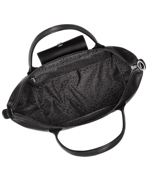 LONGCHAMP（ロンシャン）の「ル プリアージュR エクストラ M ショッピングバッグ（トートバッグ・レディース・ブラック・FREE）」の3枚目の写真