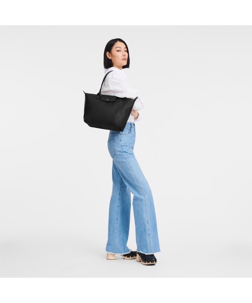 LONGCHAMP（ロンシャン）の「ル プリアージュR エクストラ M ショッピングバッグ（トートバッグ・レディース・ブラック・FREE）」の6枚目の写真