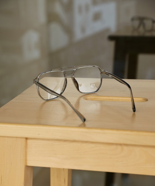 JUNRED（ジュンレッド）の「ダブルブリッジサングラス（サングラス・メンズ・ホワイト系その他・FREE）」の7枚目の写真