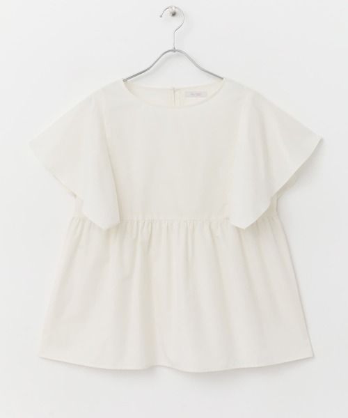 F by ROSSO(エフバイロッソ)の「『UR TECH Smart Linen Touch』F by ROSSO スクエアスリーブブラウス(シャツ/ブラウス・レディース・ピンク/ミント/グリーン系その他/ネイビー/オフホワイト・FREE)」の19枚目の写真