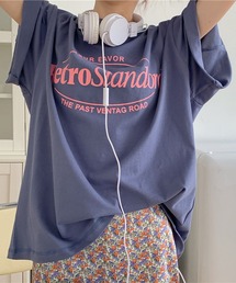 カラー プリントビッグTシャツ