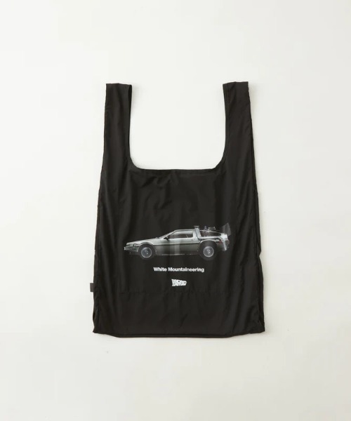 WHITE MOUNTAINEERING（ホワイトマウンテニアリング）の「DELOREAN TOTE BAG（トートバッグ・メンズ・ブラック・FREE）」の2枚目の写真