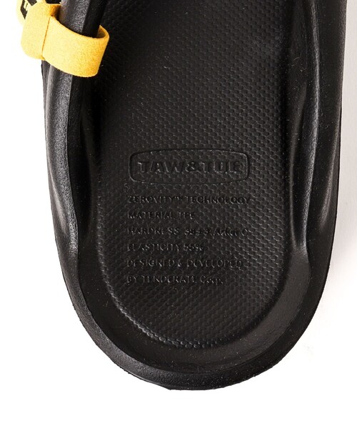 TAW&TOE（トーアンドトー）の「【TAW&TOE/トーアンドトー】ZEROVITY Flipflop OG リカバリーサンダル（サンダル・メンズ・ブラック/チャコールグレー・XL/L/M）」の5枚目の写真