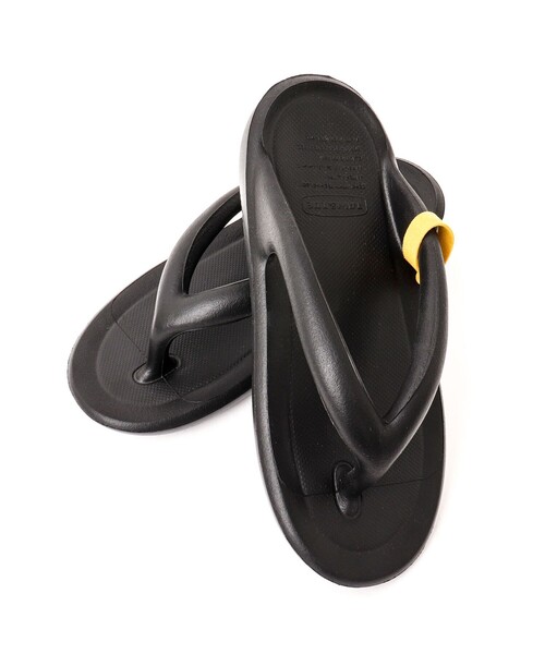 TAW&TOE（トーアンドトー）の「【TAW&TOE/トーアンドトー】ZEROVITY Flipflop OG リカバリーサンダル（サンダル・メンズ・ブラック/チャコールグレー・XL/L/M）」の10枚目の写真