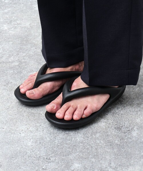 TAW&TOE（トーアンドトー）の「【TAW&TOE/トーアンドトー】ZEROVITY Flipflop OG リカバリーサンダル（サンダル・メンズ・ブラック/チャコールグレー・XL/L/M）」の12枚目の写真