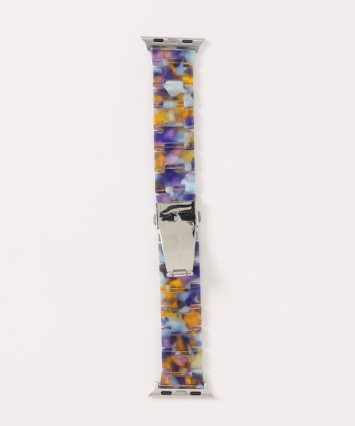 emonique（エモニーク）の「レジン製 Apple Watch Band スマートウォッチバンド【38/40/41/42/44/45/49mm対応】（デジタル腕時計・レディース・ピンク/クリアブルー/ライトブルー/アイボリー/オフホワイト/ブルー/クリア/グリーン/ホワイト/ミント・42/38）」の12枚目の写真