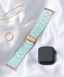 レジン製 Apple Watch Band スマートウォッチバンド【38/40/41/42/44/45/49mm対応】