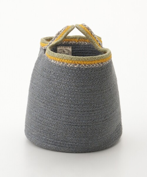 &Bridge(アンドブリッジ)の「Earth Made (アースメイド) ジュート筒型BAG(BU)(ハンドバッグ・レディース・ブルー系その他・99)」の3枚目の写真