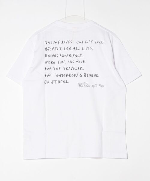 KEEN(キーン)の「Us4 OC/RP FAMILY CAT TEE / US4 オーシーアールピー ファミリー ネコ ティー / 半袖Tシャツ(Tシャツ/カットソー・メンズ・ホワイト・M/L/XL/S)」の2枚目の写真