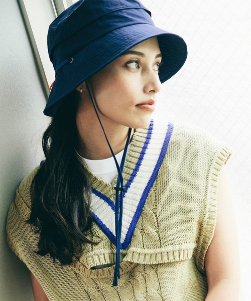 【セール】HUNTISM ハンティズム / Nylon Safari Hat ナイロンサファリハット 速乾撥水バケットハット / htm241010（ハット）｜HUNTISM（ハンティズム）