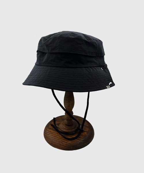 【セール】HUNTISM ハンティズム / Nylon Safari Hat ナイロンサファリハット 速乾撥水バケットハット / htm241010（ハット）｜HUNTISM（ハンティズム）
