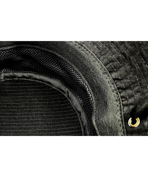 【セール】HUNTISM ハンティズム / Nylon Safari Hat ナイロンサファリハット 速乾撥水バケットハット / htm241010（ハット）｜HUNTISM（ハンティズム）