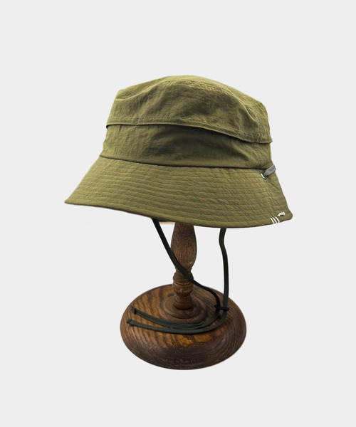 【セール】HUNTISM ハンティズム / Nylon Safari Hat ナイロンサファリハット 速乾撥水バケットハット / htm241010（ハット）｜HUNTISM（ハンティズム）