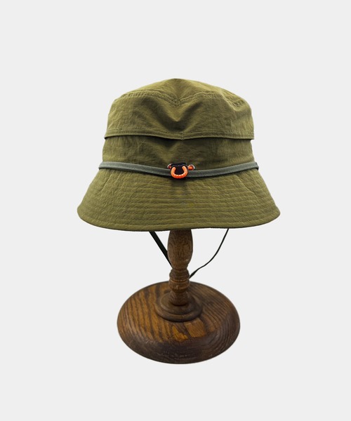 【セール】HUNTISM ハンティズム / Nylon Safari Hat ナイロンサファリハット 速乾撥水バケットハット / htm241010（ハット）｜HUNTISM（ハンティズム）
