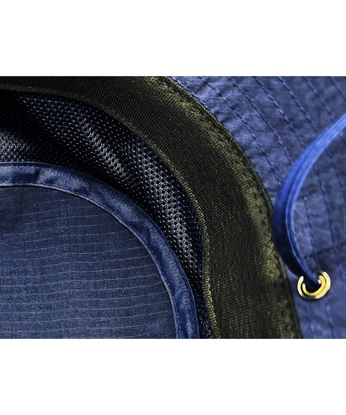 【セール】HUNTISM ハンティズム / Nylon Safari Hat ナイロンサファリハット 速乾撥水バケットハット / htm241010（ハット）｜HUNTISM（ハンティズム）