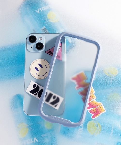 iPhone 15/15 Pro/14/13専用 iFace Reflection Frost 強化ガラス