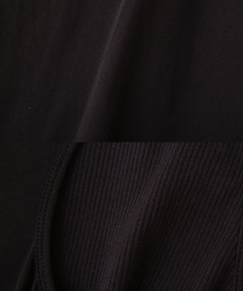 ETRE TOKYO（エトレトウキョウ）の「デザインネックレイヤードプルオーバー（Tシャツ/カットソー・レディース・ネイビー/ホワイト/ブラック・FREE）」の18枚目の写真