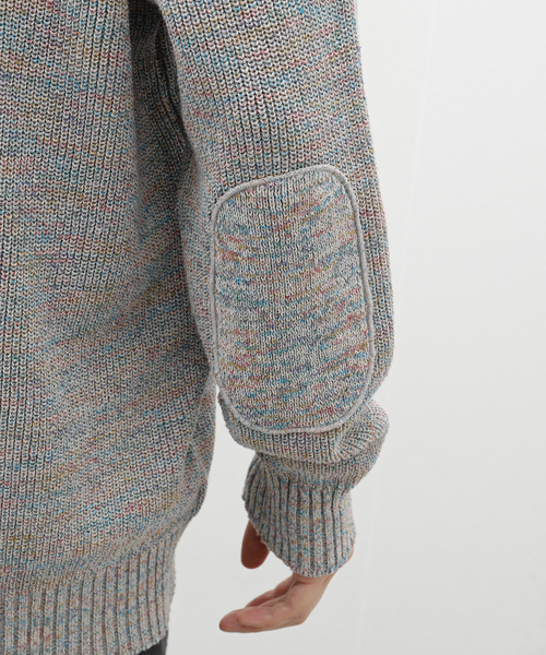 EDIFICE（エディフィス）の「LA BOUCLE (ラブークル) シルクリネン Space Dyed カーディガン（カーディガン/ボレロ・メンズ・A/アイボリー・LARGE）」の11枚目の写真