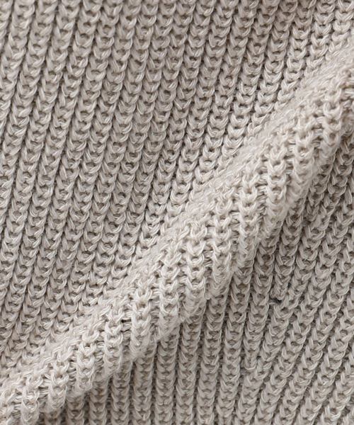 EDIFICE（エディフィス）の「LA BOUCLE (ラブークル) シルクリネン Space Dyed カーディガン（カーディガン/ボレロ・メンズ・A/アイボリー・LARGE）」の16枚目の写真