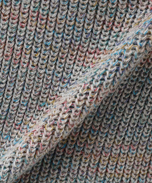 EDIFICE（エディフィス）の「LA BOUCLE (ラブークル) シルクリネン Space Dyed カーディガン（カーディガン/ボレロ・メンズ・A/アイボリー・LARGE）」の17枚目の写真