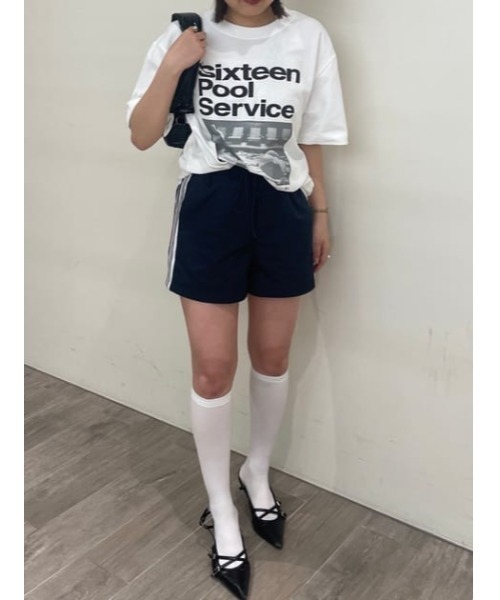 SLY CRUSH RIB S/PT クラッシュ リブ ショートパンツ SLY | CRUSH RIB ショートパンツ (ショートパンツ ) |SHEL'TTER