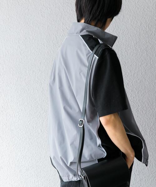 SENSE OF PLACE by URBAN RESEARCH(センスオブプレイスバイアーバンリサーチ)の「ブロックドデザインTシャツ(5分袖)(Tシャツ/カットソー・メンズ・ブルー/ブラック/グリーン・MEDIUM/LARGE)」の8枚目の写真