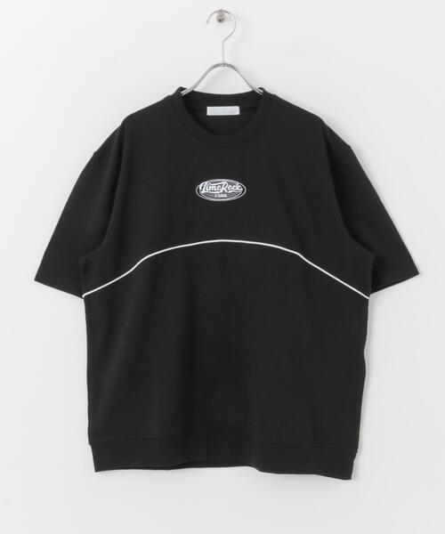 SENSE OF PLACE by URBAN RESEARCH(センスオブプレイスバイアーバンリサーチ)の「ブロックドデザインTシャツ(5分袖)(Tシャツ/カットソー・メンズ・ブルー/ブラック/グリーン・MEDIUM/LARGE)」の9枚目の写真