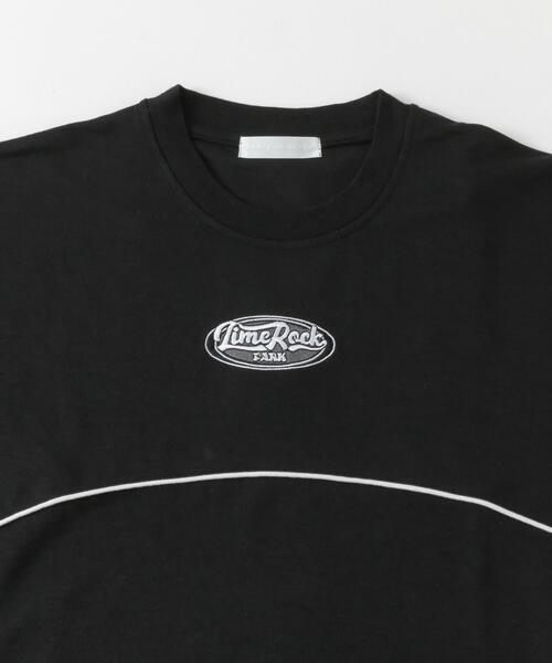 SENSE OF PLACE by URBAN RESEARCH(センスオブプレイスバイアーバンリサーチ)の「ブロックドデザインTシャツ(5分袖)(Tシャツ/カットソー・メンズ・ブルー/ブラック/グリーン・MEDIUM/LARGE)」の10枚目の写真