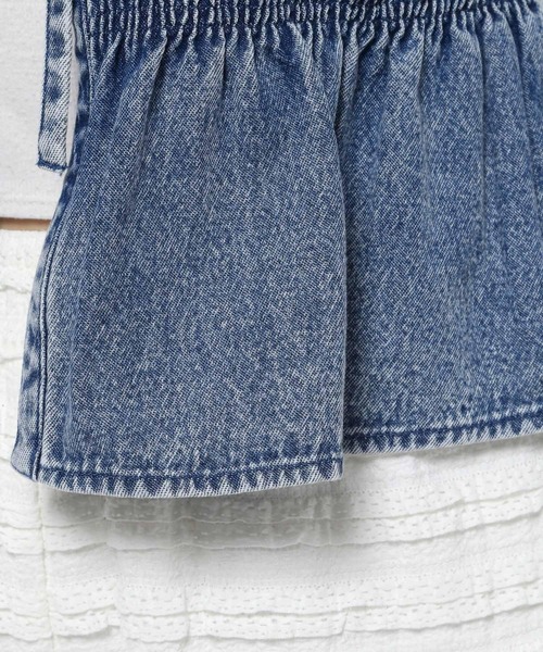 LOWRYS FARM（ローリーズファーム）の「デニムシャーリングブラウス６Ｓ 116623（シャツ/ブラウス・レディース・ブラック/ブルー・FREE）」の17枚目の写真