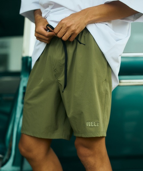 REEF（リーフ）の「REEF/リーフ ボードショーツ/トランクス/水着/サーフパンツ ワンポイント RFWKM2301（水着・メンズ・ブラック/チャコール/ブルー/オレンジ/カーキ・M/L/XL）」の4枚目の写真