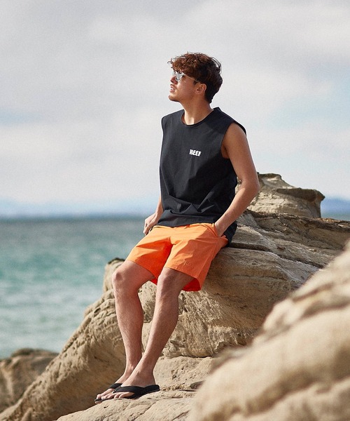 REEF（リーフ）の「REEF/リーフ ボードショーツ/トランクス/水着/サーフパンツ ワンポイント RFWKM2301（水着・メンズ・ブラック/チャコール/ブルー/オレンジ/カーキ・M/L/XL）」の11枚目の写真