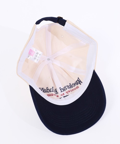 WC（ダブル シー）の「バイカラーレタリングキャップ（キャップ・レディース・ネイビー/レッド/グリーン・FREE）」の15枚目の写真