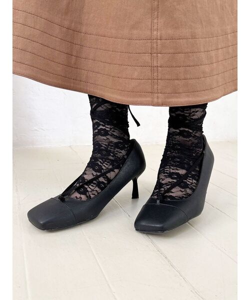 RESEXXY（リゼクシー）の「レースソックス（ソックス/靴下・レディース・ブラック・FREE）」の2枚目の写真