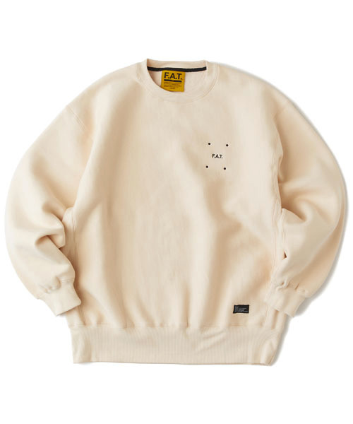 FAT(エフエイティー)の「FOLE(スウェット・メンズ・オフホワイト/ライトグレー/ブラック/イエロー・TITCH(M)/SKINNY(L)/JUMBO(XXL)/FAT(XL))」の2枚目の写真