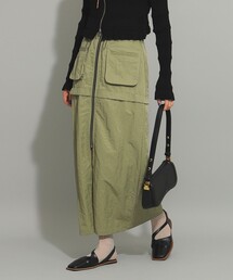Ray BEAMS | フロント ジップ カーゴ タイト スカート(スカート)